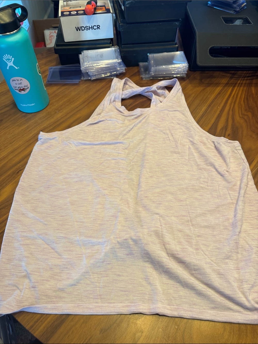 GAP Light Lavender Racerback Tank Top